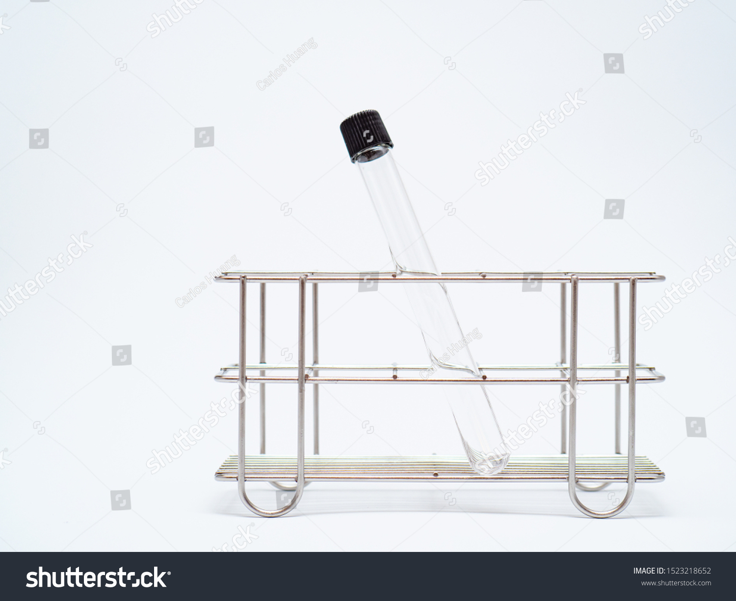 Empty Test Tube Rack Stock Photo Shutterstock