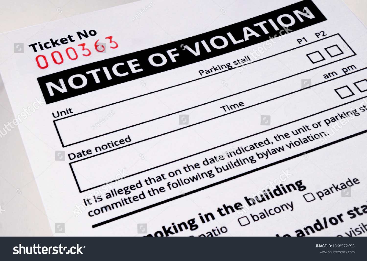 1 809 Violation Notice Images Stock Photos Vectors Shutterstock