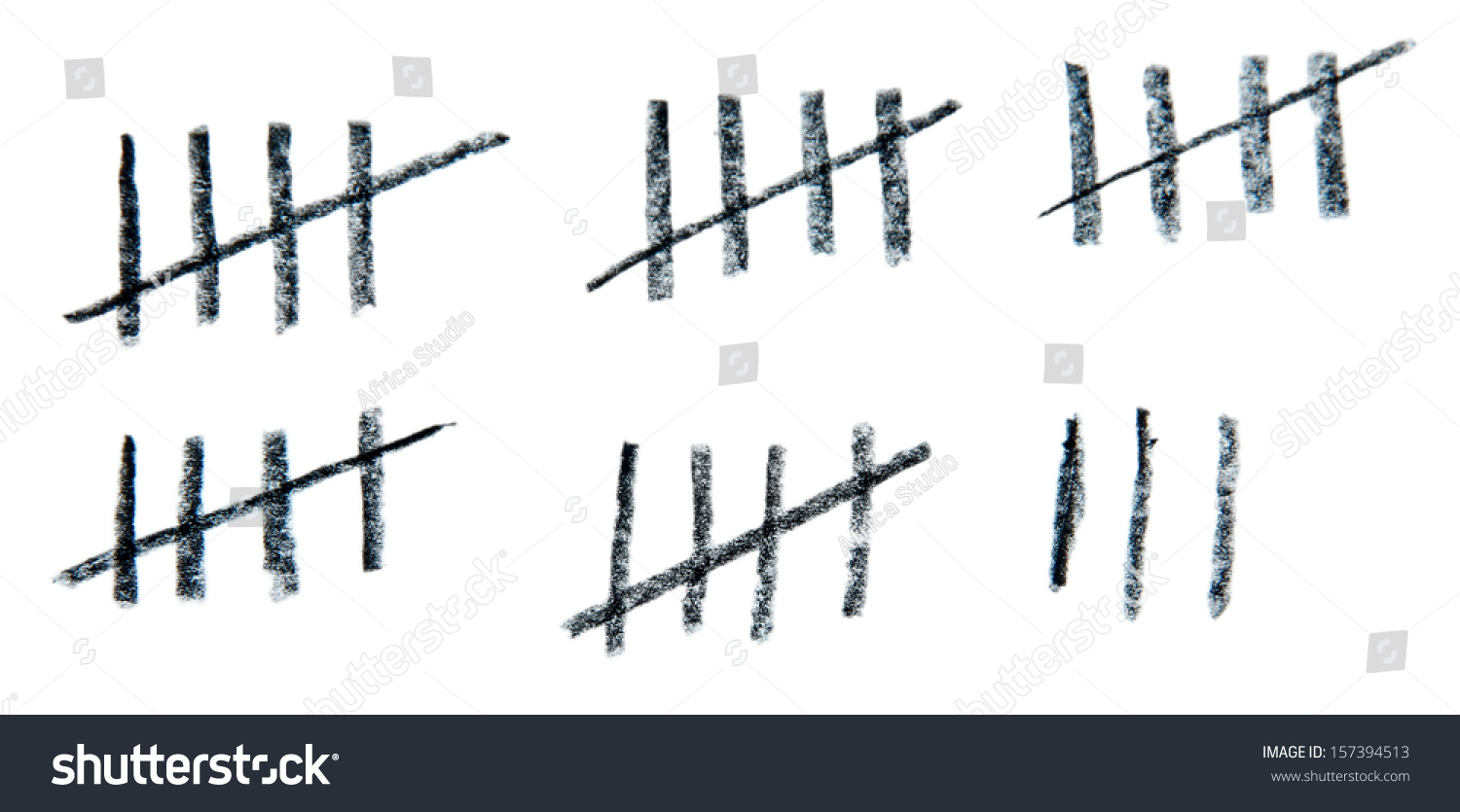 Counting strokes making