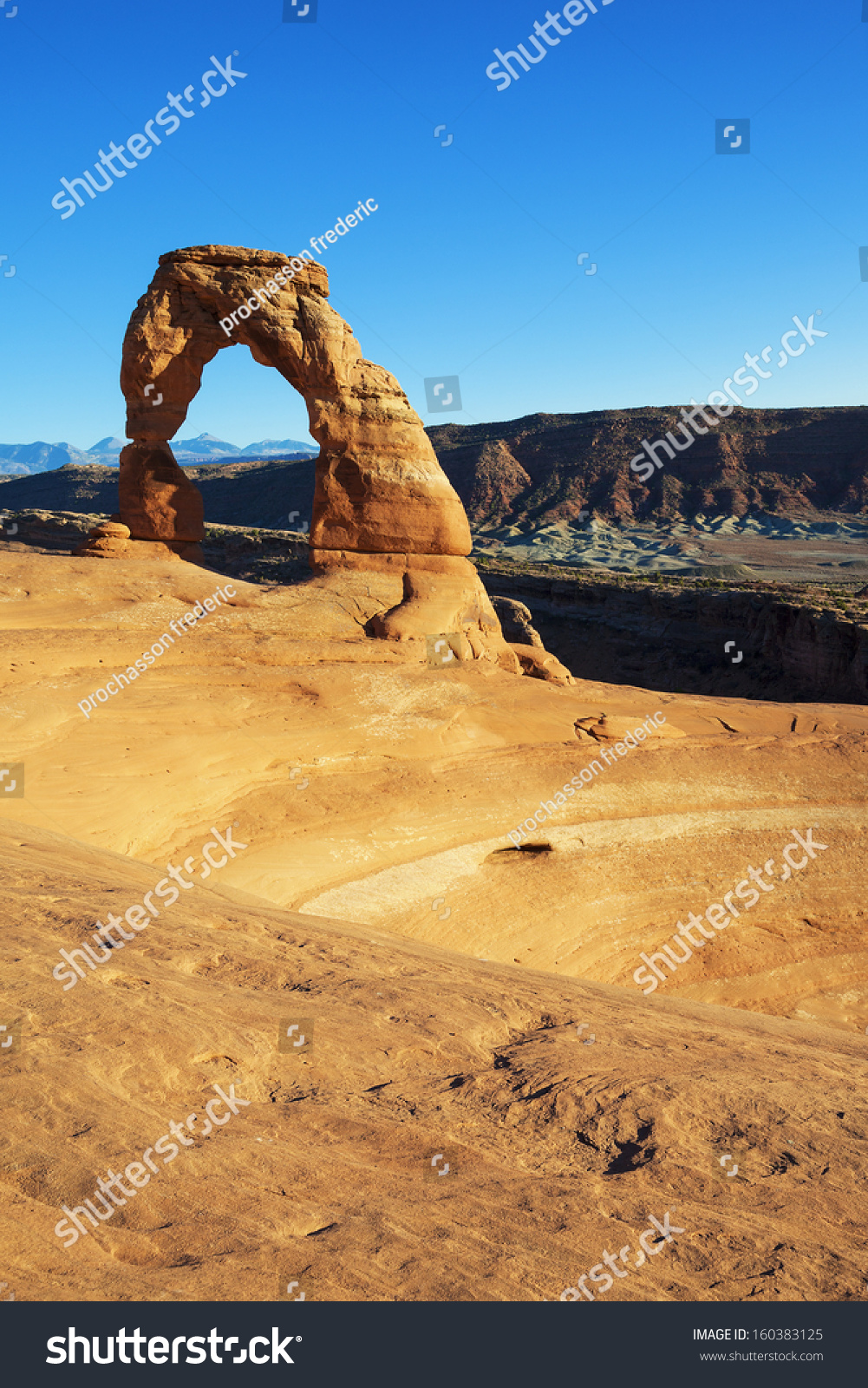 Utahs Famous Delicate Arch Arches National Stock Photo