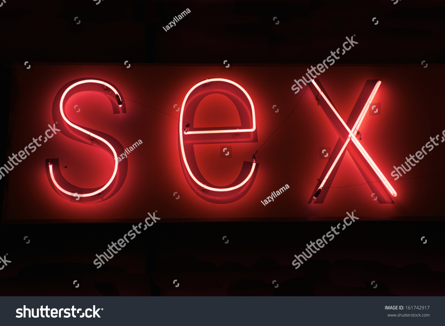 Closeup Word Sex Spelled Out Hot Stock Photo Shutterstock