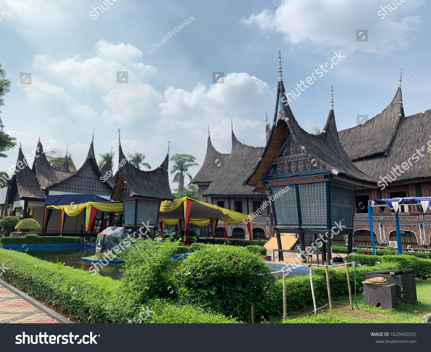 West Sumatra Pavilion On Taman Mini Stock Photo Shutterstock