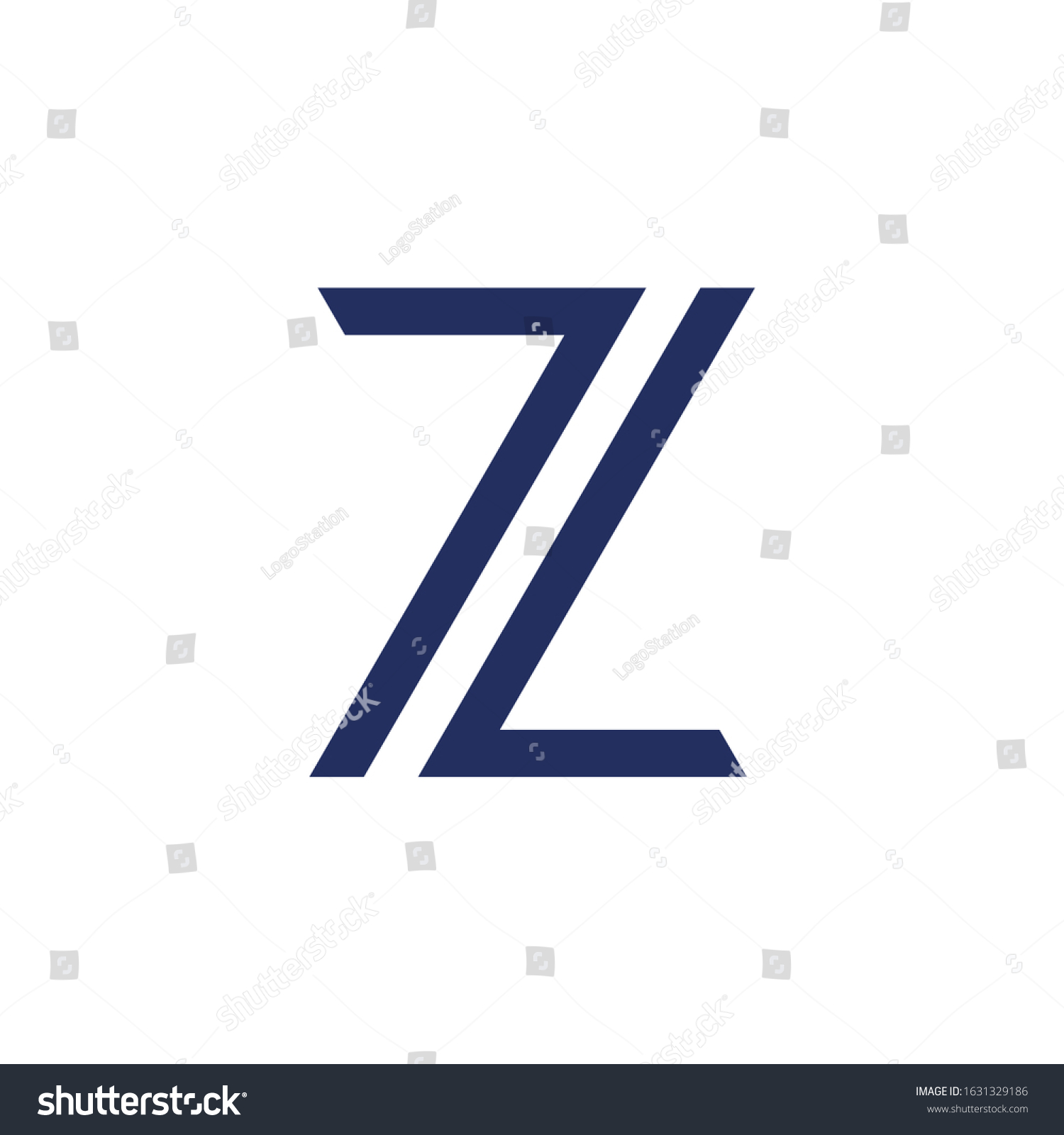 Creative Logo Letter Z Vector Design Stock Vector Royalty Free