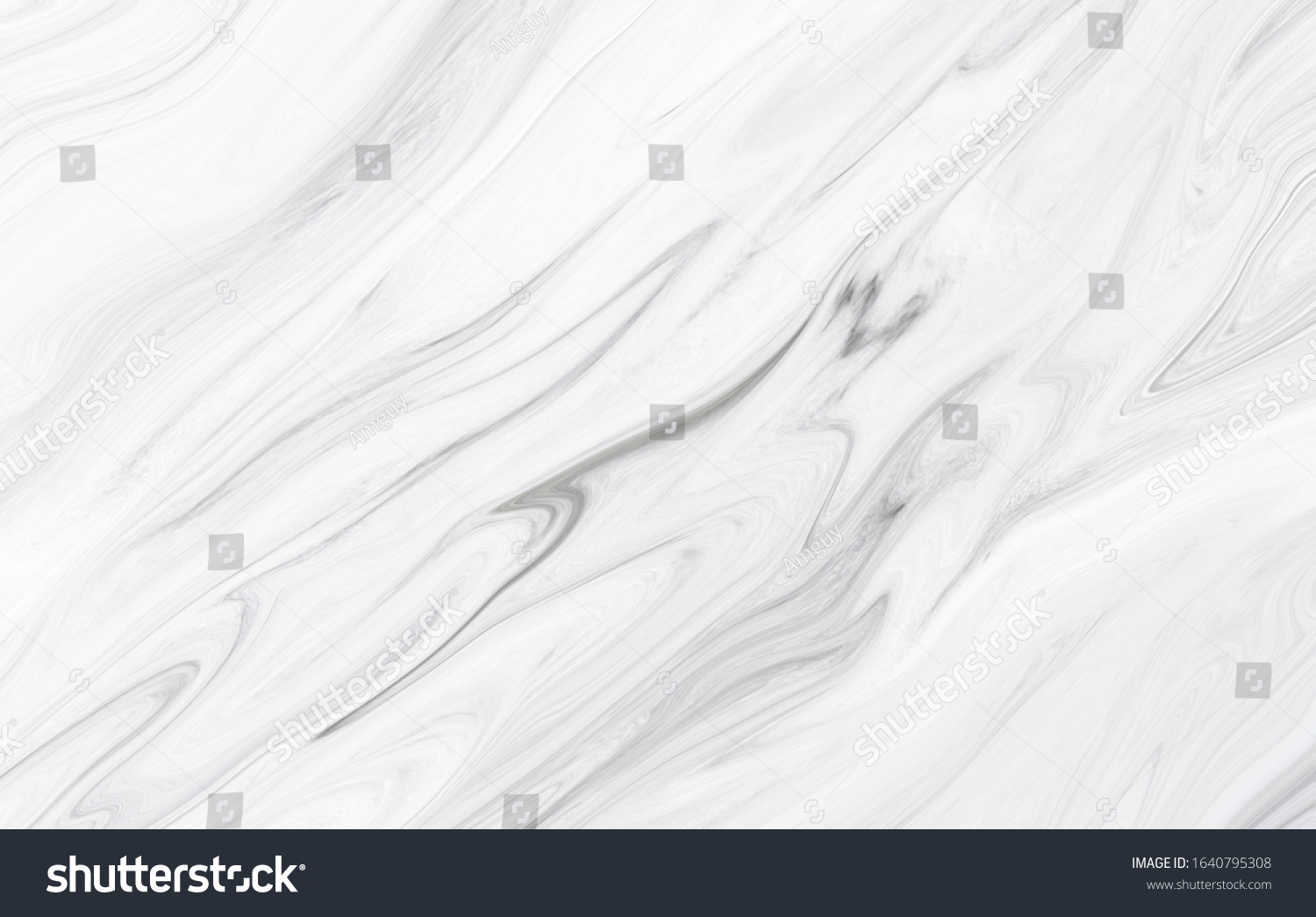 Marble Wall White Silver Pattern Gray Stock Illustration