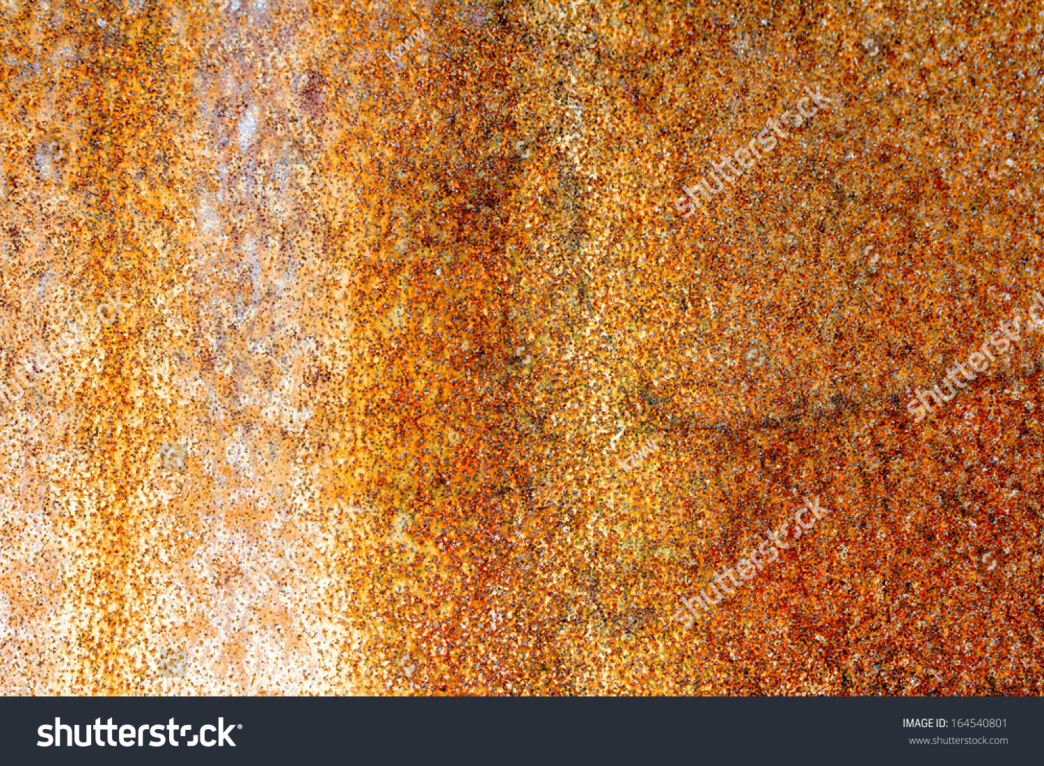 Seamless Rusty Metal Background Texture Iron Stock Photo 164540801