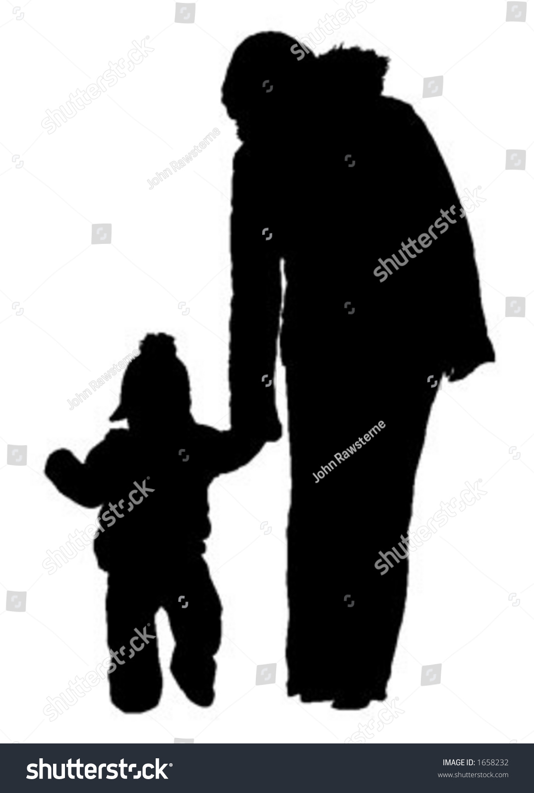 Mom Baby Vector Stock Vector Royalty Free 1658232 Shutterstock