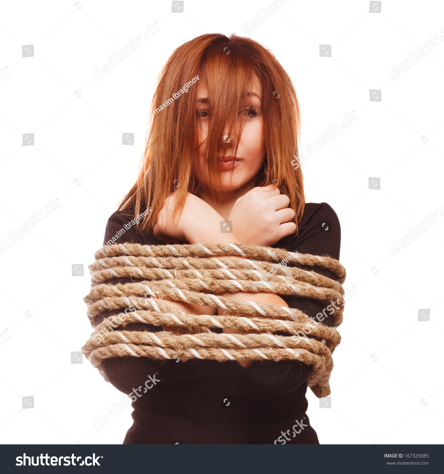 Соски обмотанные веревкой фото