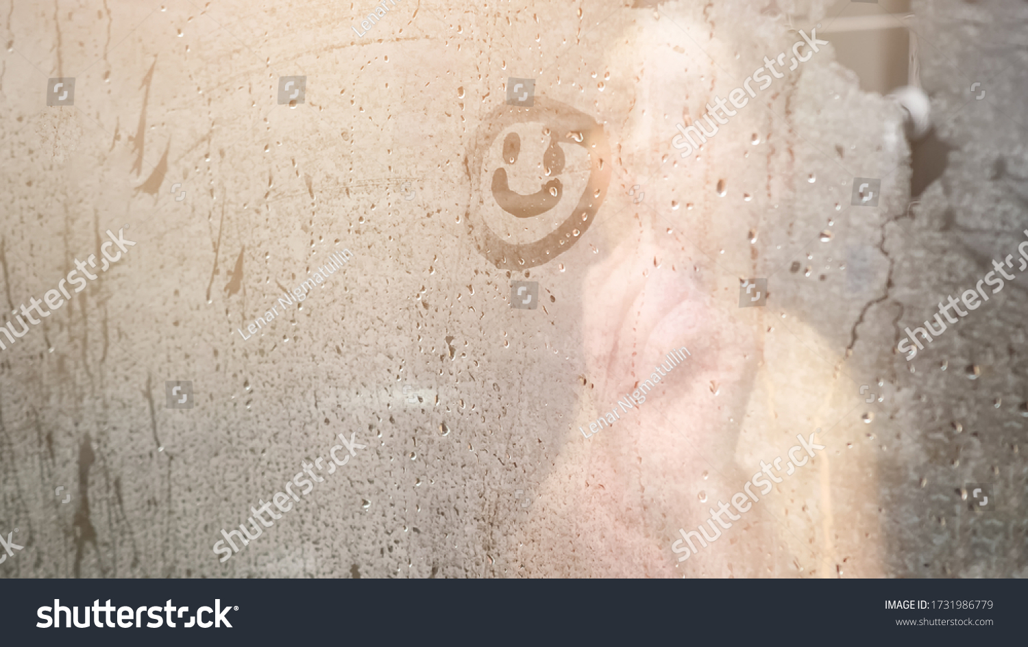 Blurry Naked Lady Draws Smile On Stock Photo 1731986779 Shutterstock