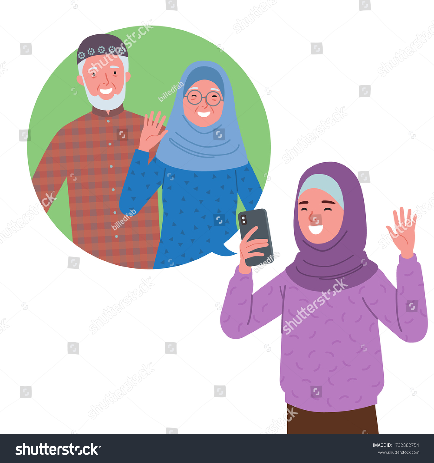 Muslim grandma
