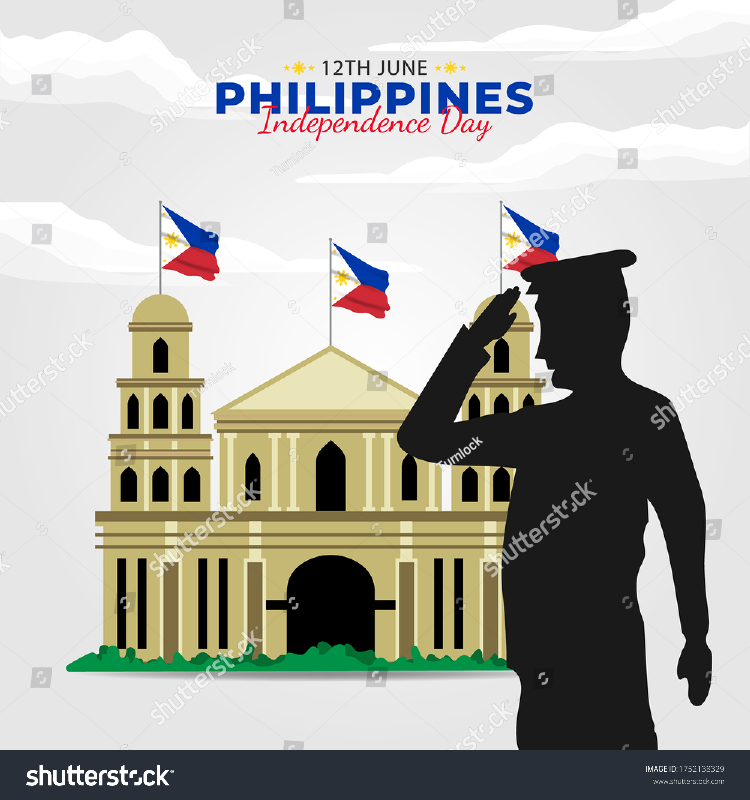 Filipino Araw Ng Kalayaan Translate Philippine Stock Vector Royalty Free Shutterstock