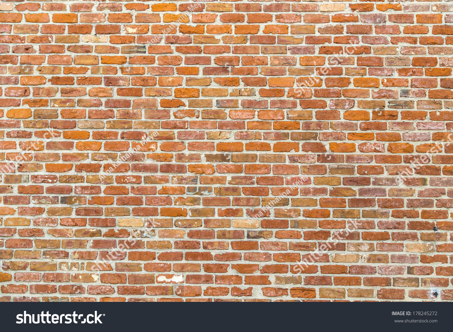 Harmonic Red Brick Wall Background Stock Photo Shutterstock