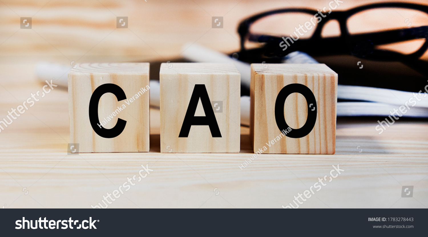 Cao Chief Accounting Officer Text On Stock Photo Shutterstock