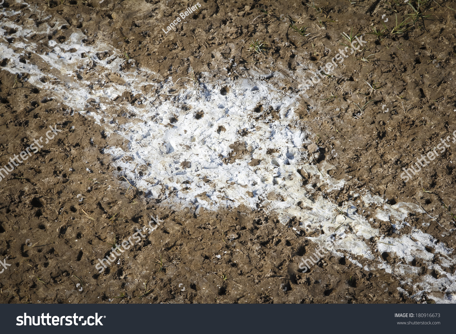 Muddy Football Pitch Stock Photo Shutterstock