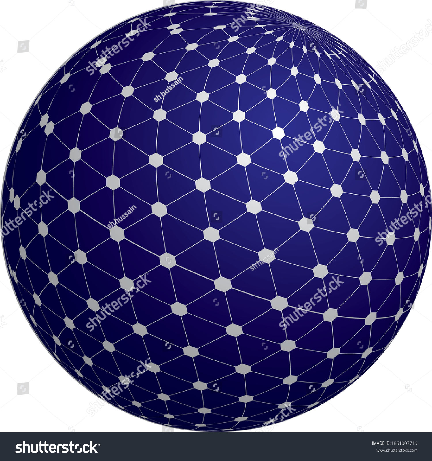 Vector Connecting Earth Sphere Globe Connection Stock Vector Royalty