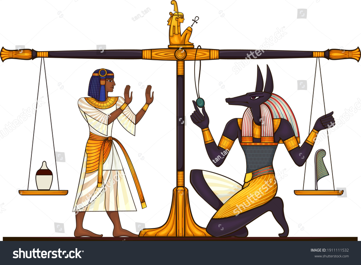 Egyptian Hieroglyph Symbolancient Culture Sing Symbolhistorical Vector