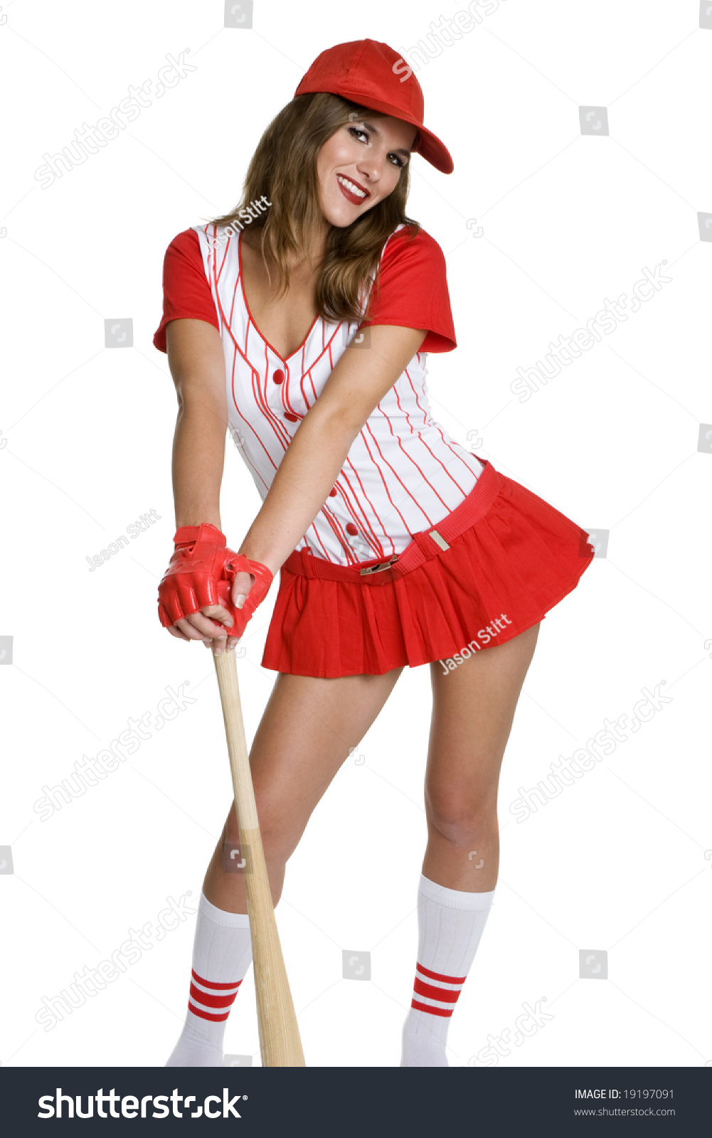 Sexy Baseball Girl Shutterstock