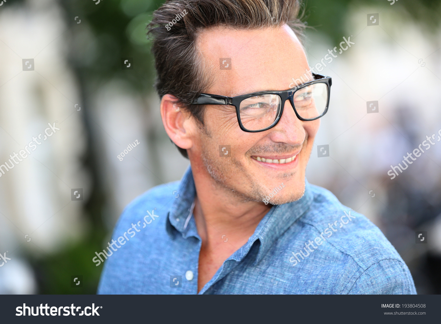 Portrait Handsome Year Old Man Stock Photo Shutterstock