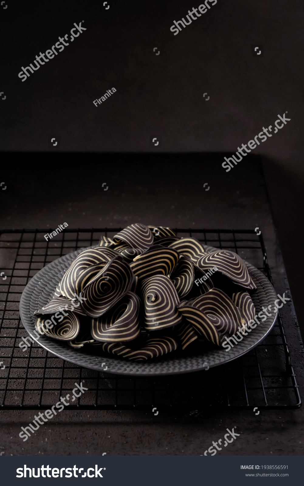 Kue Kuping Gajah One Indonesian Traditional Stock Photo 1938556591