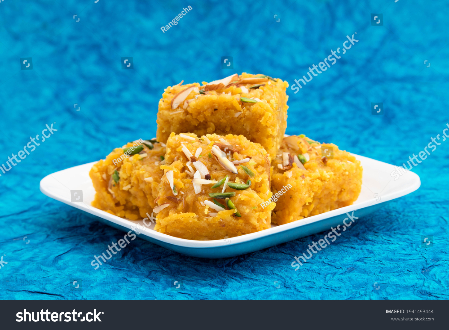 Sindhi Indian Mithai Sev Badam Halwa Stock Photo 1941493444 Shutterstock