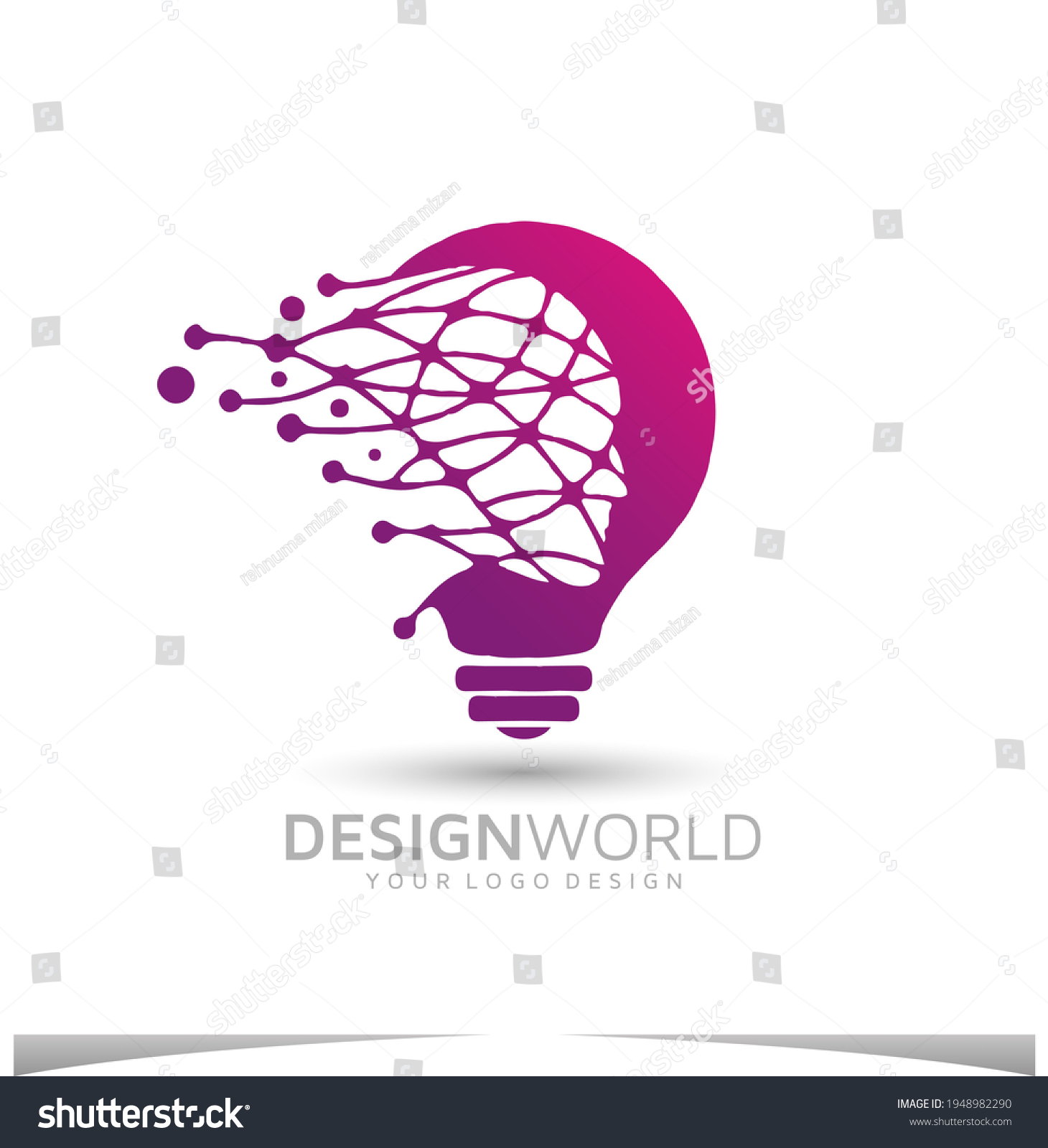 Electrical Engineer Vector Logo Design Template เวกเตอรสตอก ปลอดคา