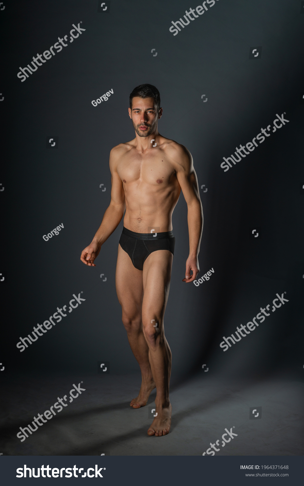 Sexy Man Muscular Body Posing Naked Stock Photo Shutterstock