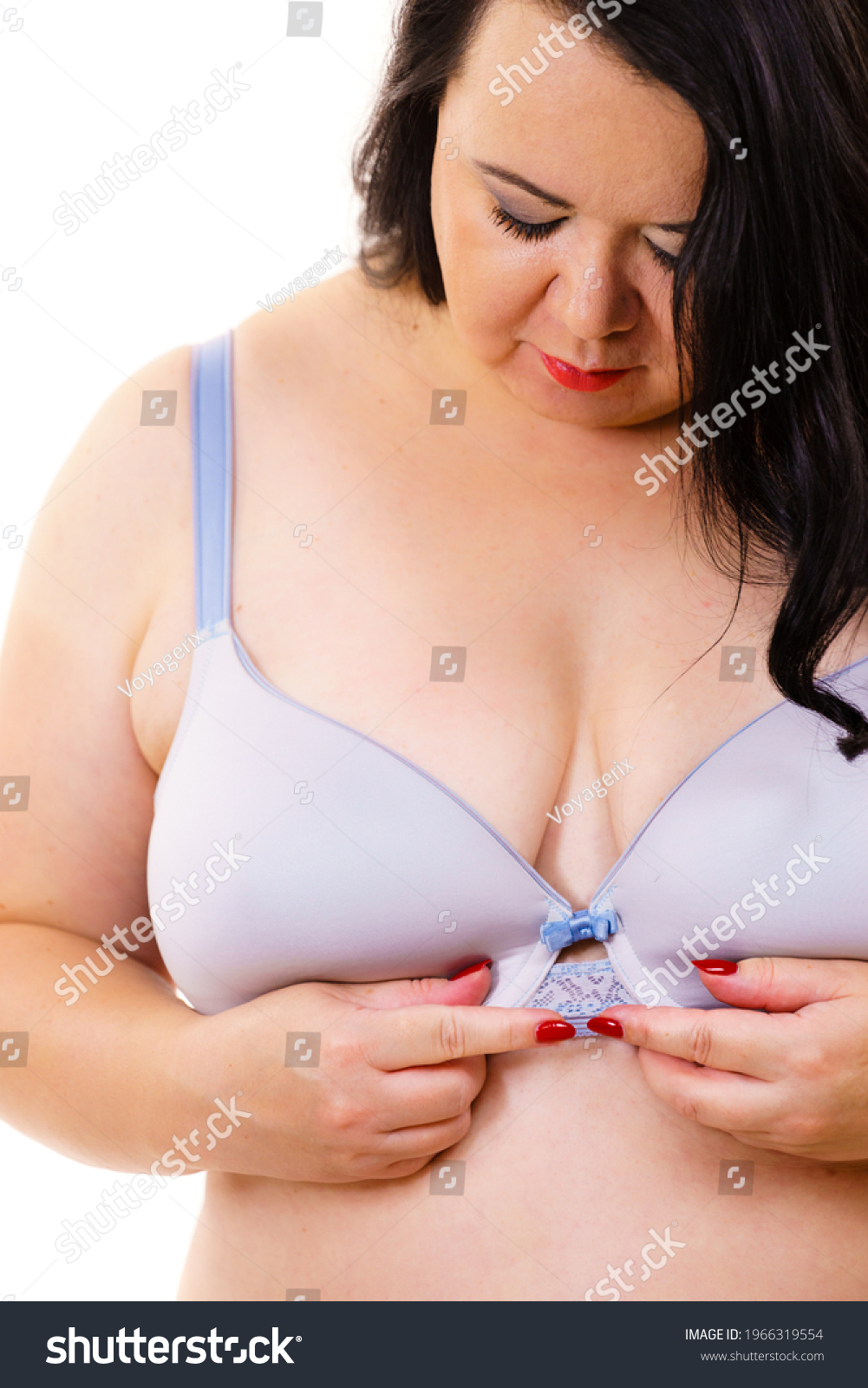 Plus Size Fat Mature Woman Wearing Stock Photo 1966319554 Shutterstock