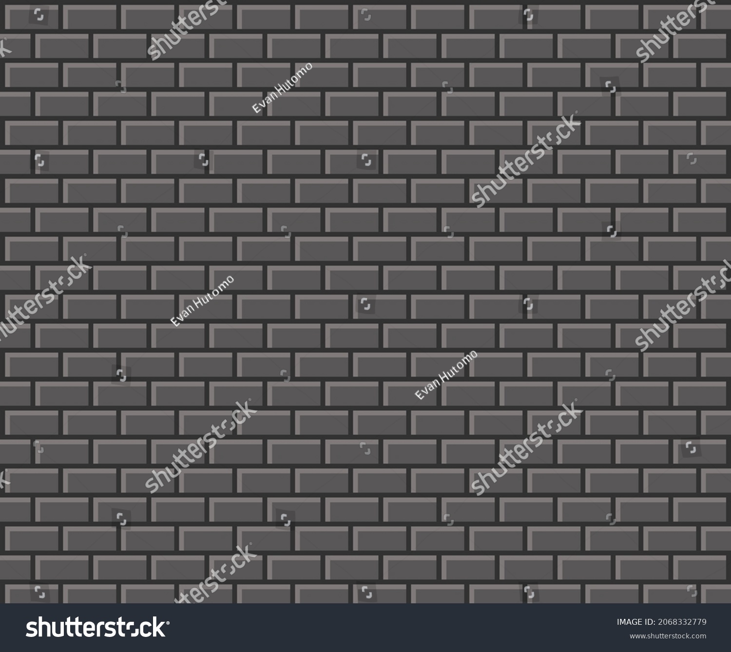 Ilustrasi Stok D Brick Wall Texture Assets Game Shutterstock