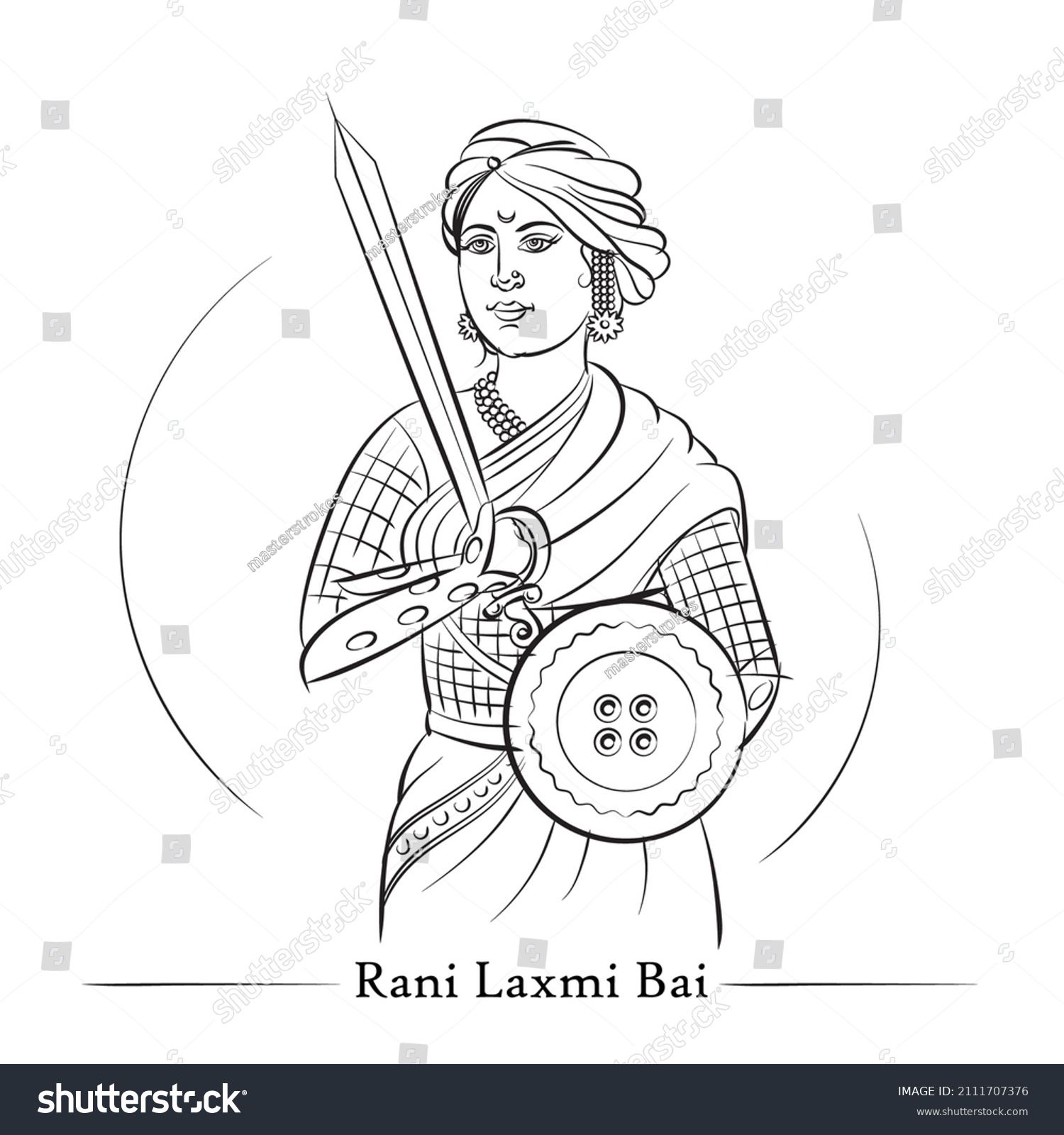 Rani Jhansi Images Photos Et Images Vectorielles De Stock