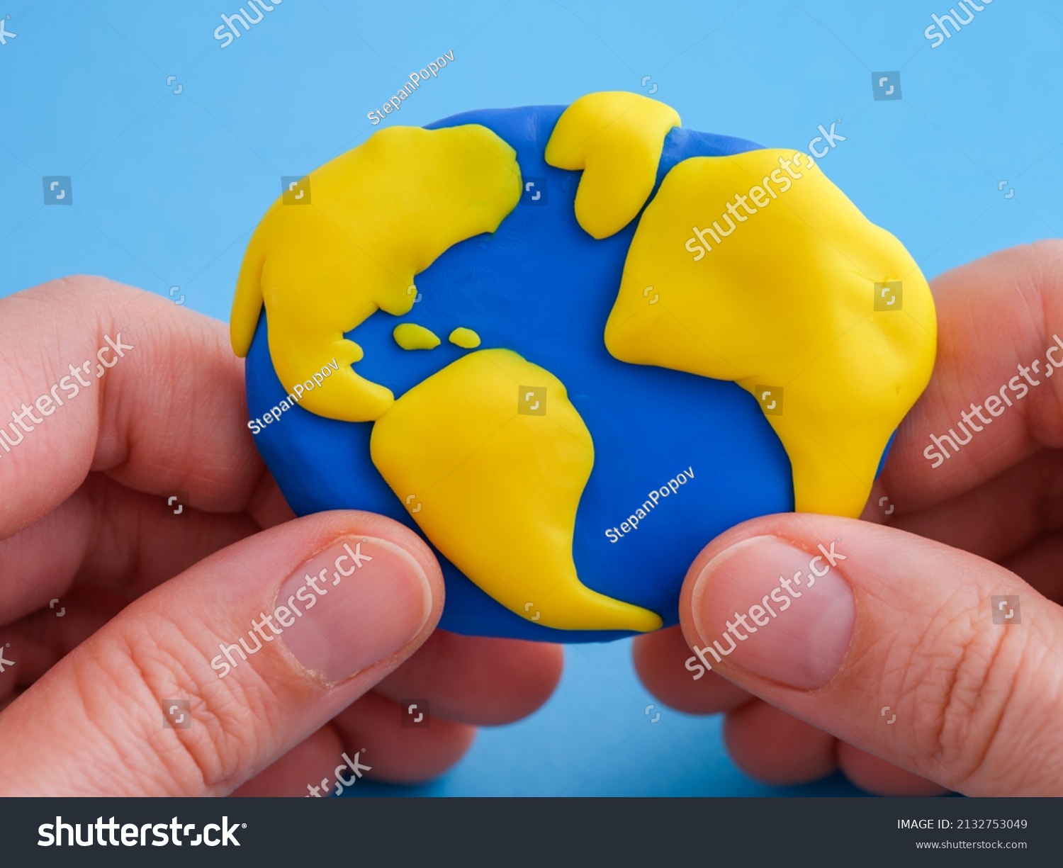 Woman Holding Planet Earth Her Hands Stock Photo Shutterstock