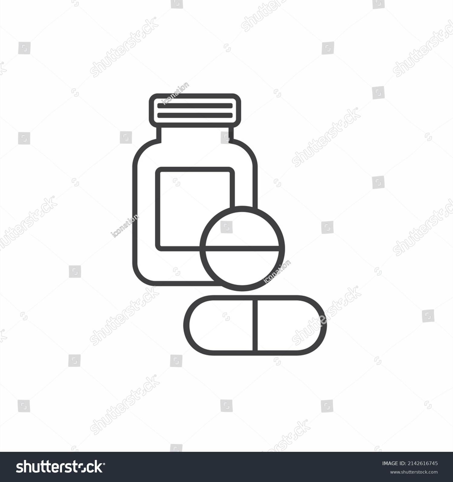 Illustration Antibiotics Vector Art Stock Vector Royalty Free