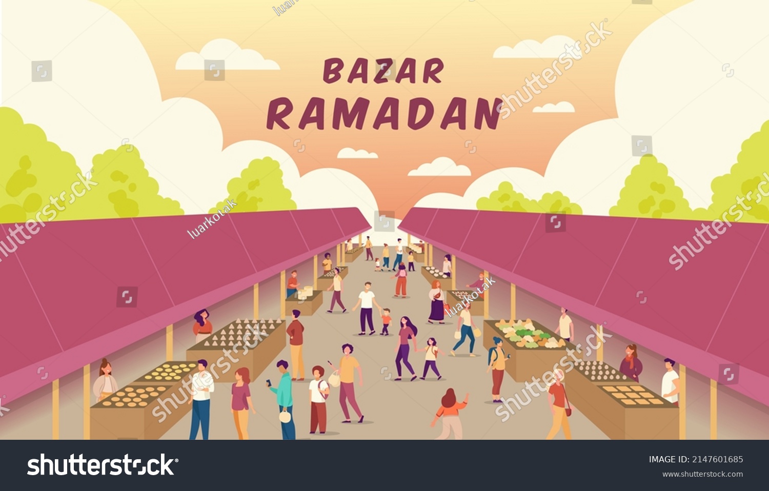 Bazar Stock Vectors Images Vector Art Shutterstock