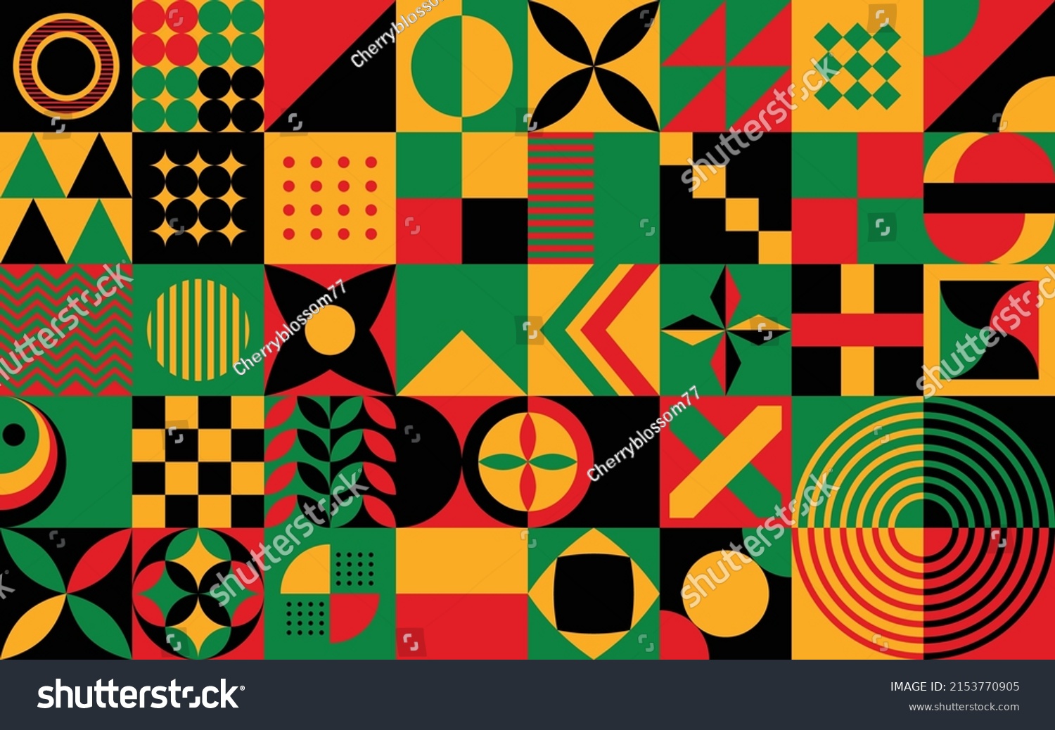 Juneteenth Independence Day Background Black History Stock Vector