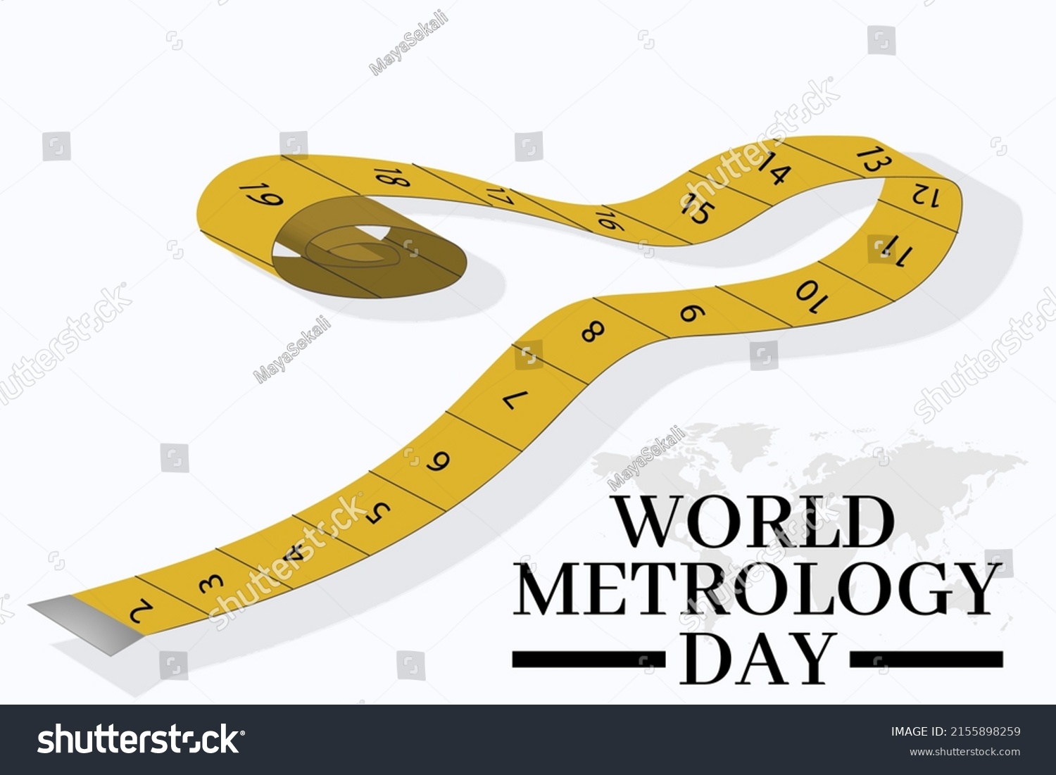 World Metrology Day Concept Web Banner Stock Vector Royalty Free