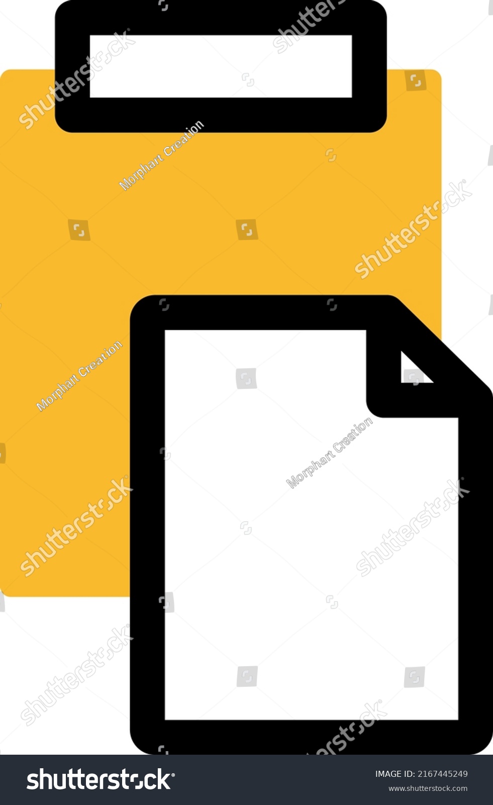 Pc Paste Document Illustration Vector On 库存矢量图免版税2167445249