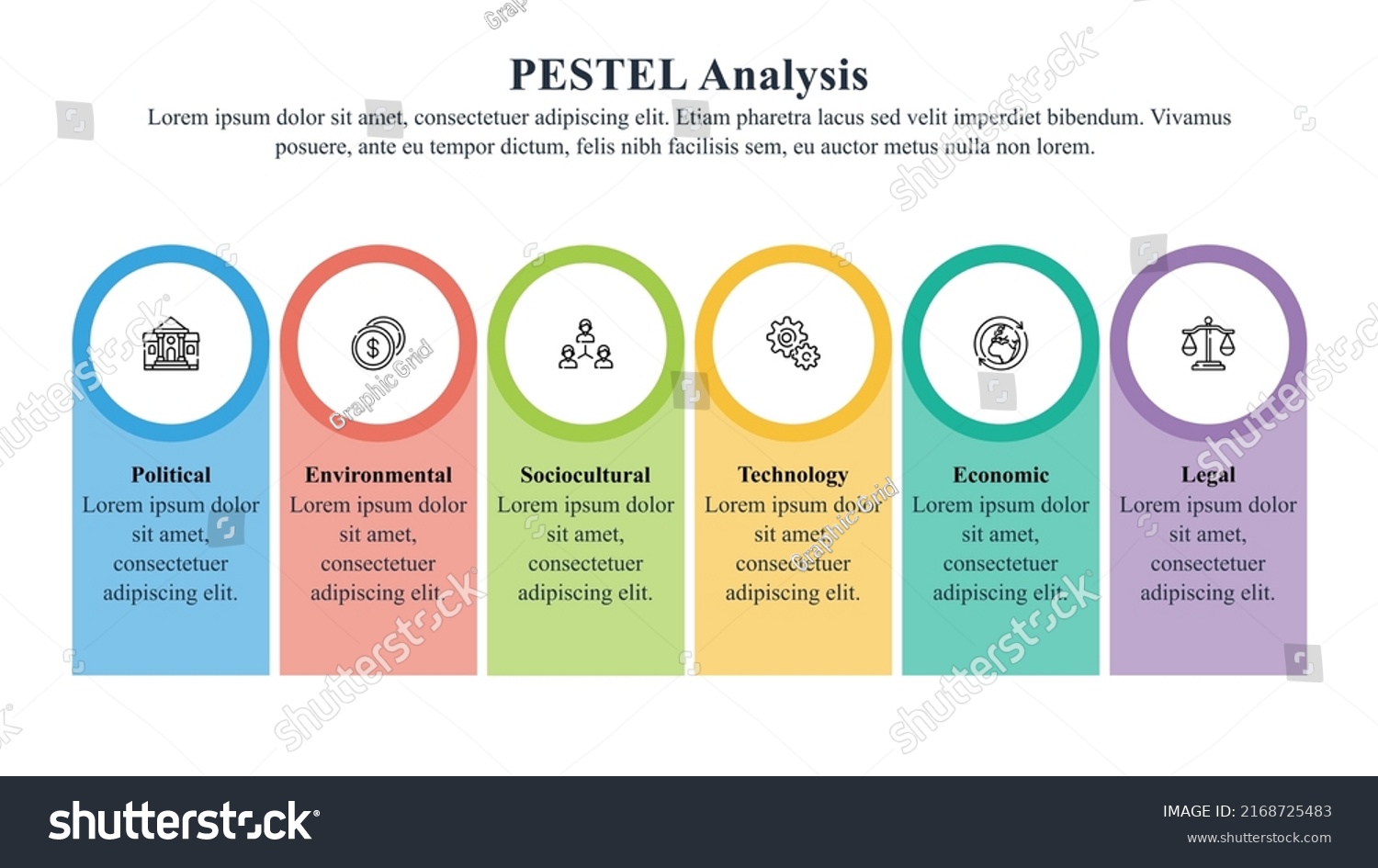 Plantilla Infogr Fica Del Marco De An Lisis Vector De Stock Libre De Regal As