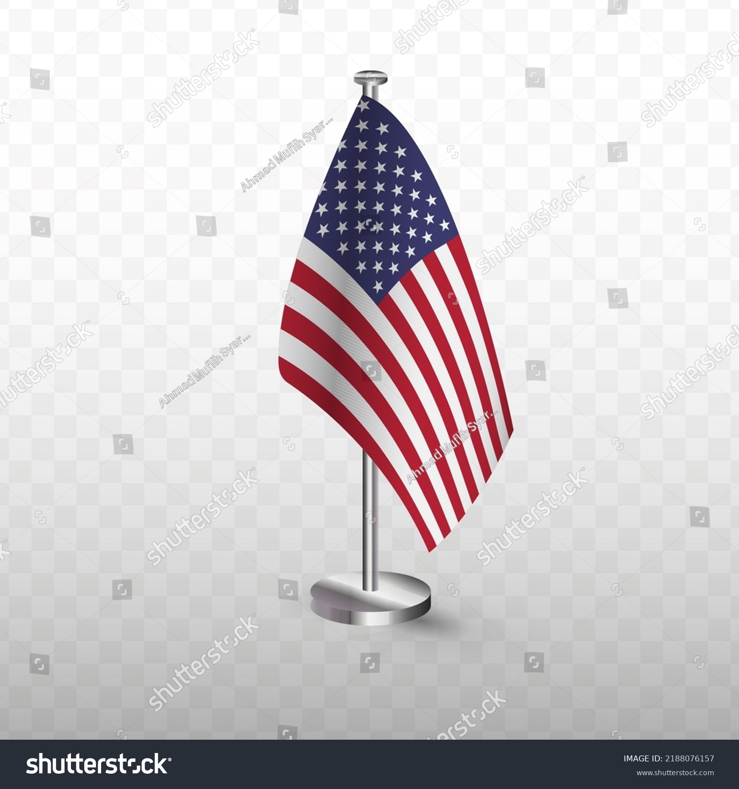 Flag United States America Vector Illustration Stock Vector Royalty Free Shutterstock