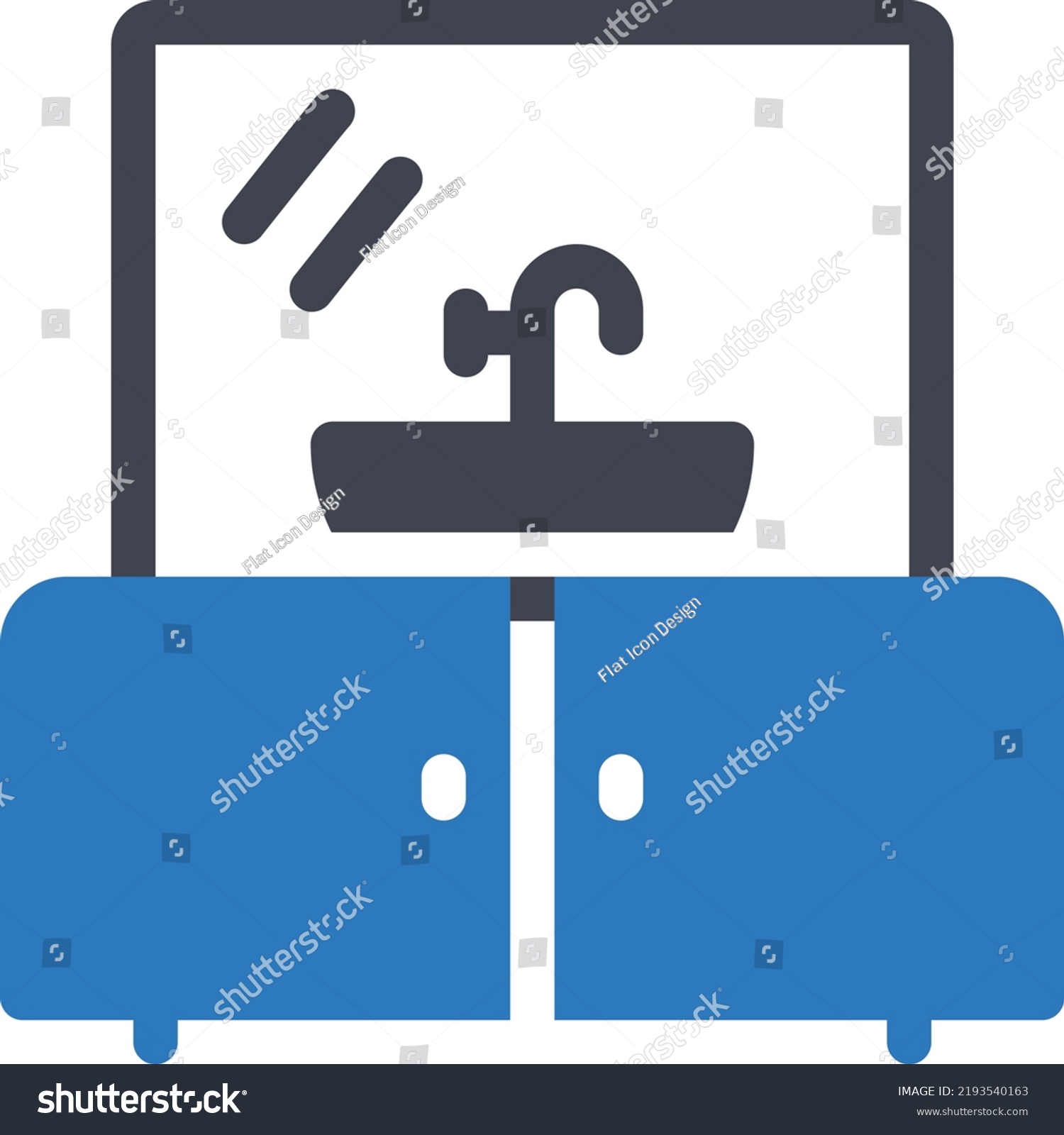 Wash Basin Vector Illustration On Transparent Stock Vector Royalty