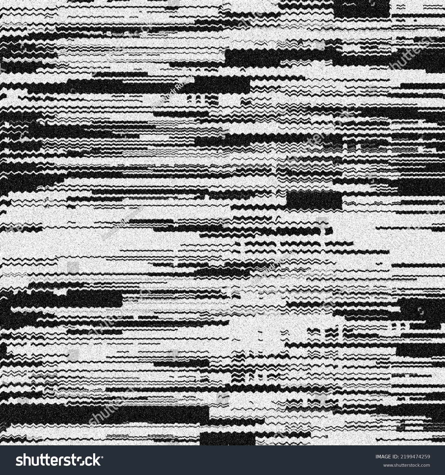 Glitch Camera Effect Retro Vhs Background Stock Illustration 2199474259