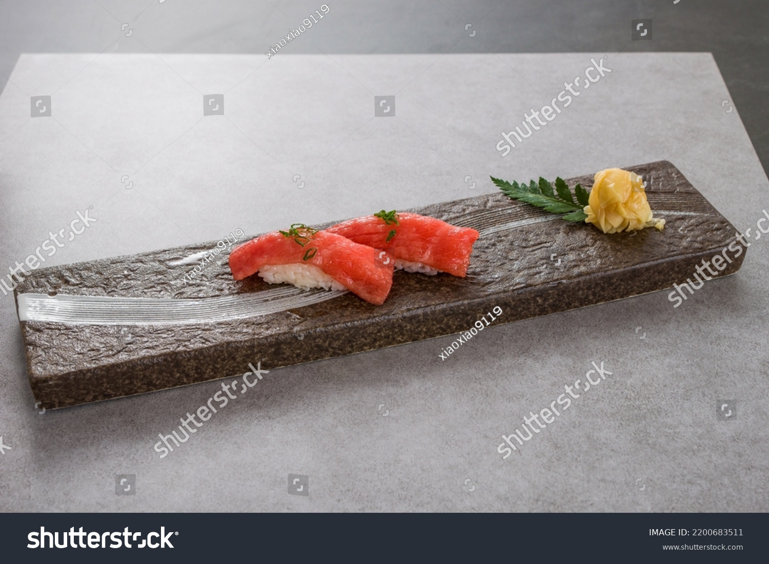 Otoro Sushi Fatty Tuna Sushi Japanese Stock Photo Shutterstock