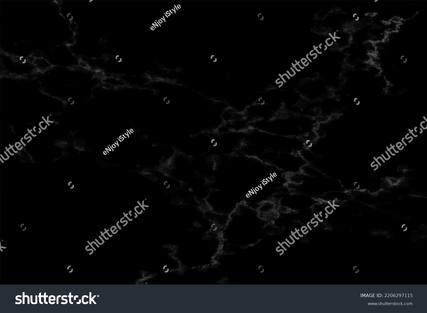 Elegant Black Marble Texture Backgroundvector Illustration Stock Vector