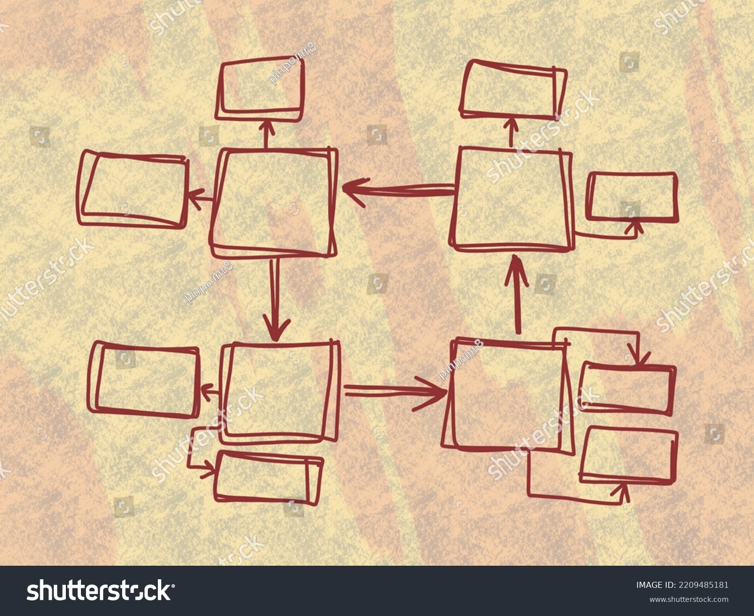 Mind Mapping Presentation Stock Illustration Shutterstock