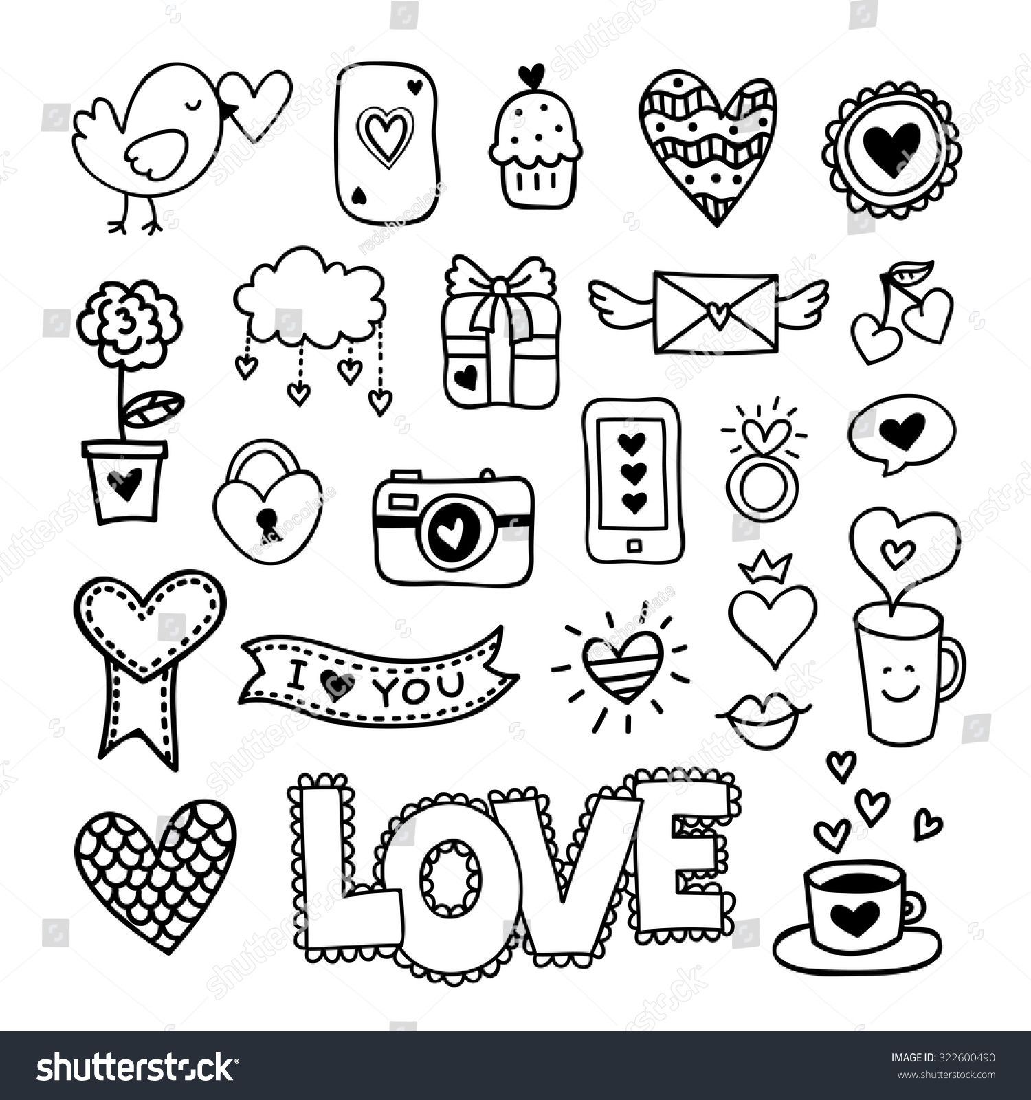 Fuck love icons