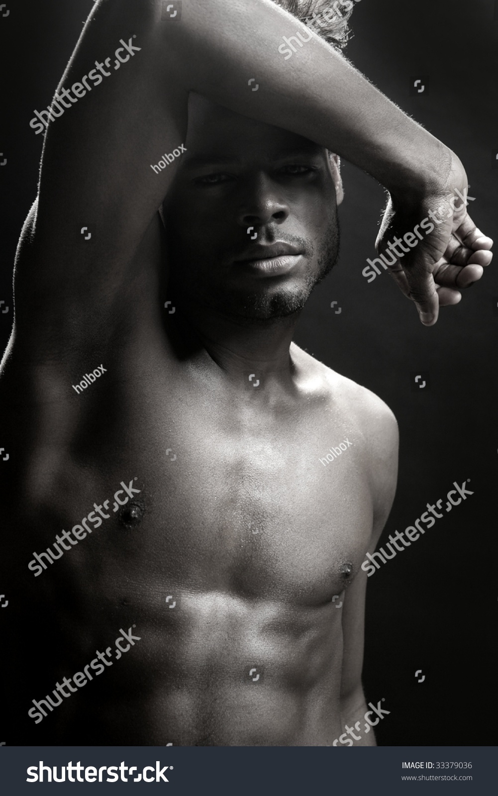 African American Nude Torso Black Sexy Stock Photo 33379036 Shutterstock