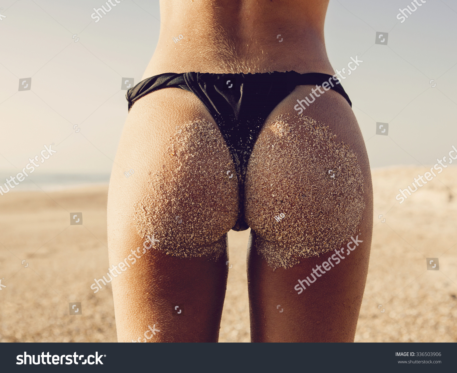 Rearview Hot Woman Bikini Stock Photo 336503906 Shutterstock