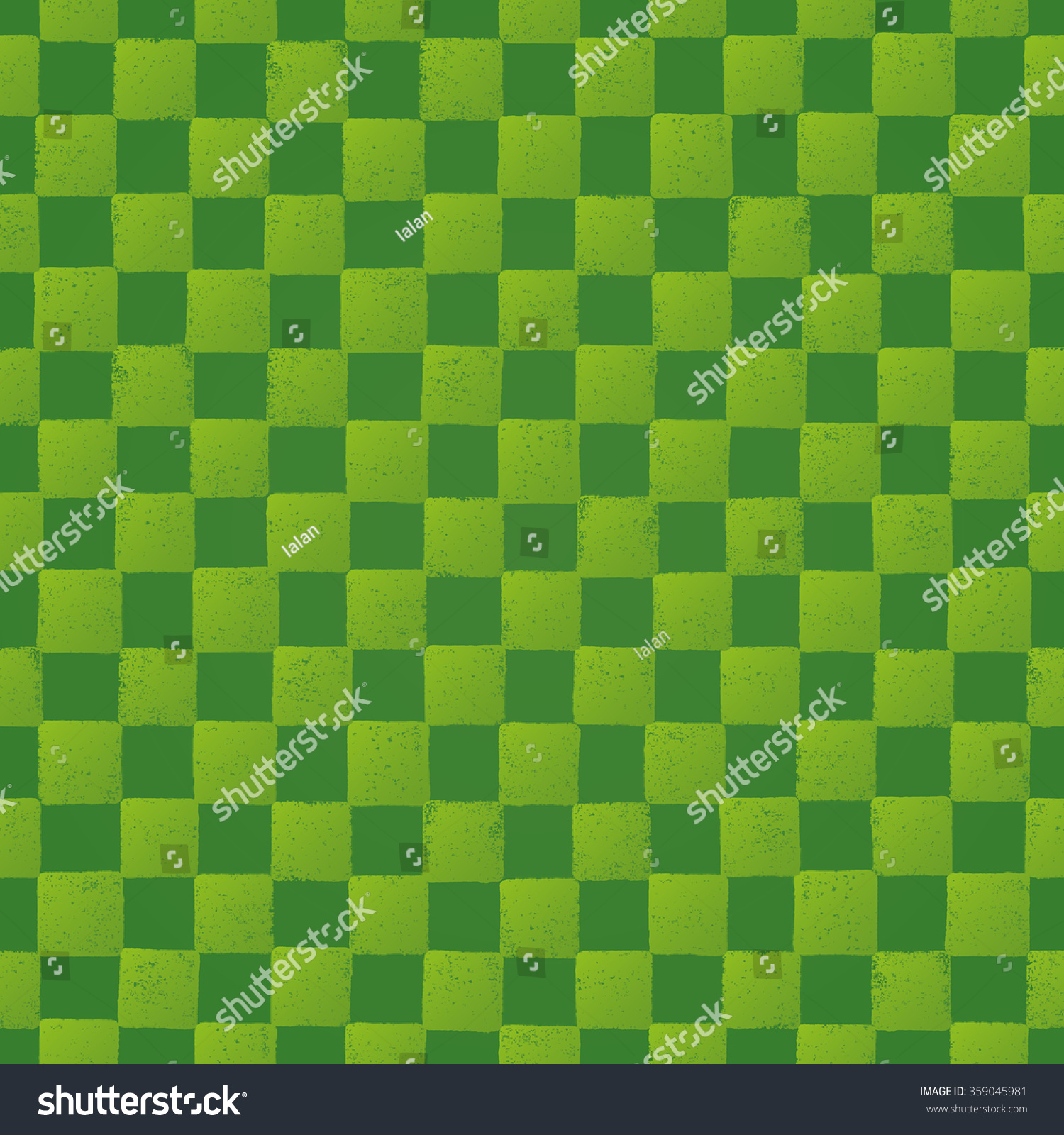 Green Checkered Pattern Stock Vector Royalty Free