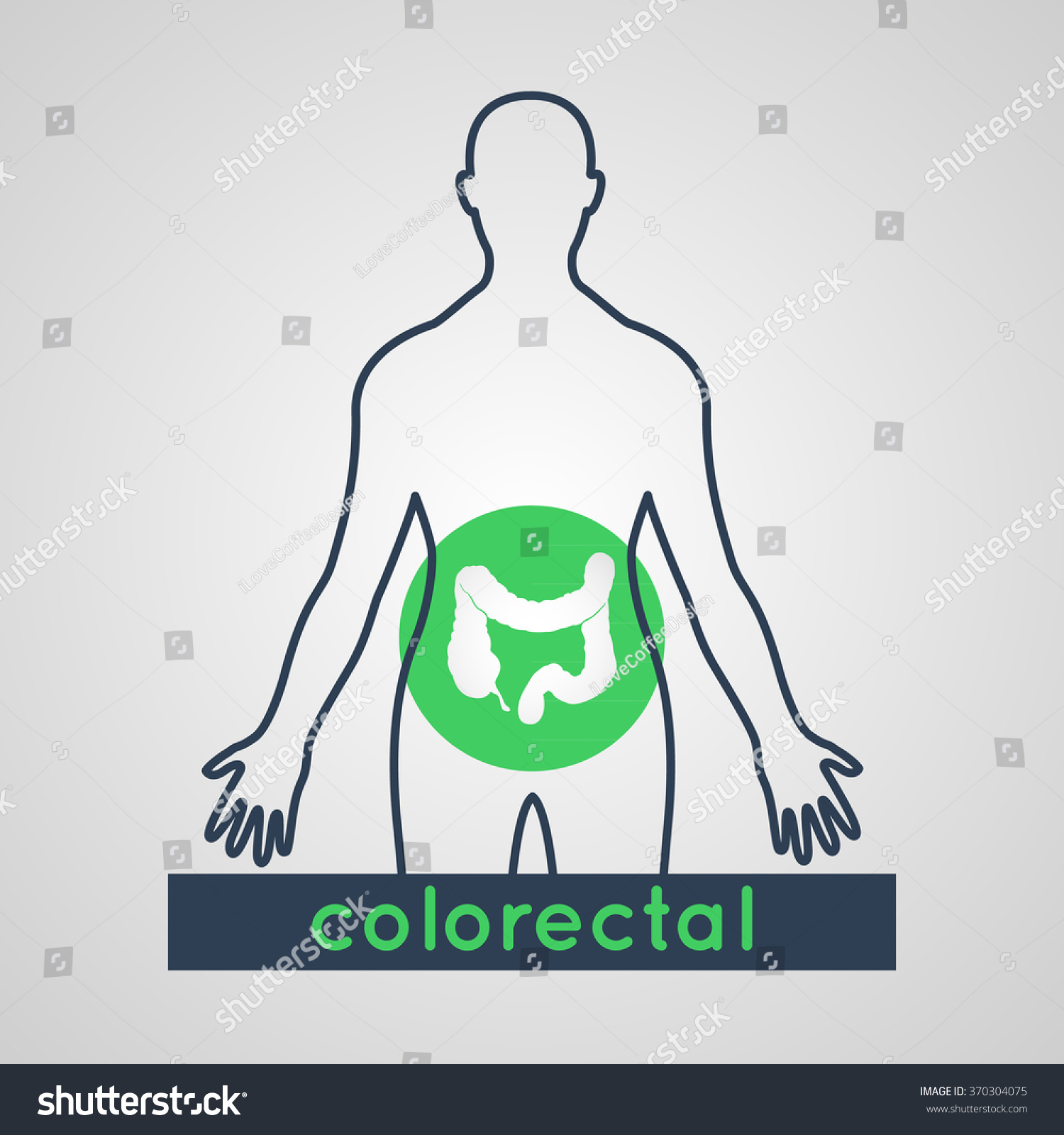 Colorectal Logo Vector Stock Vector Royalty Free Shutterstock