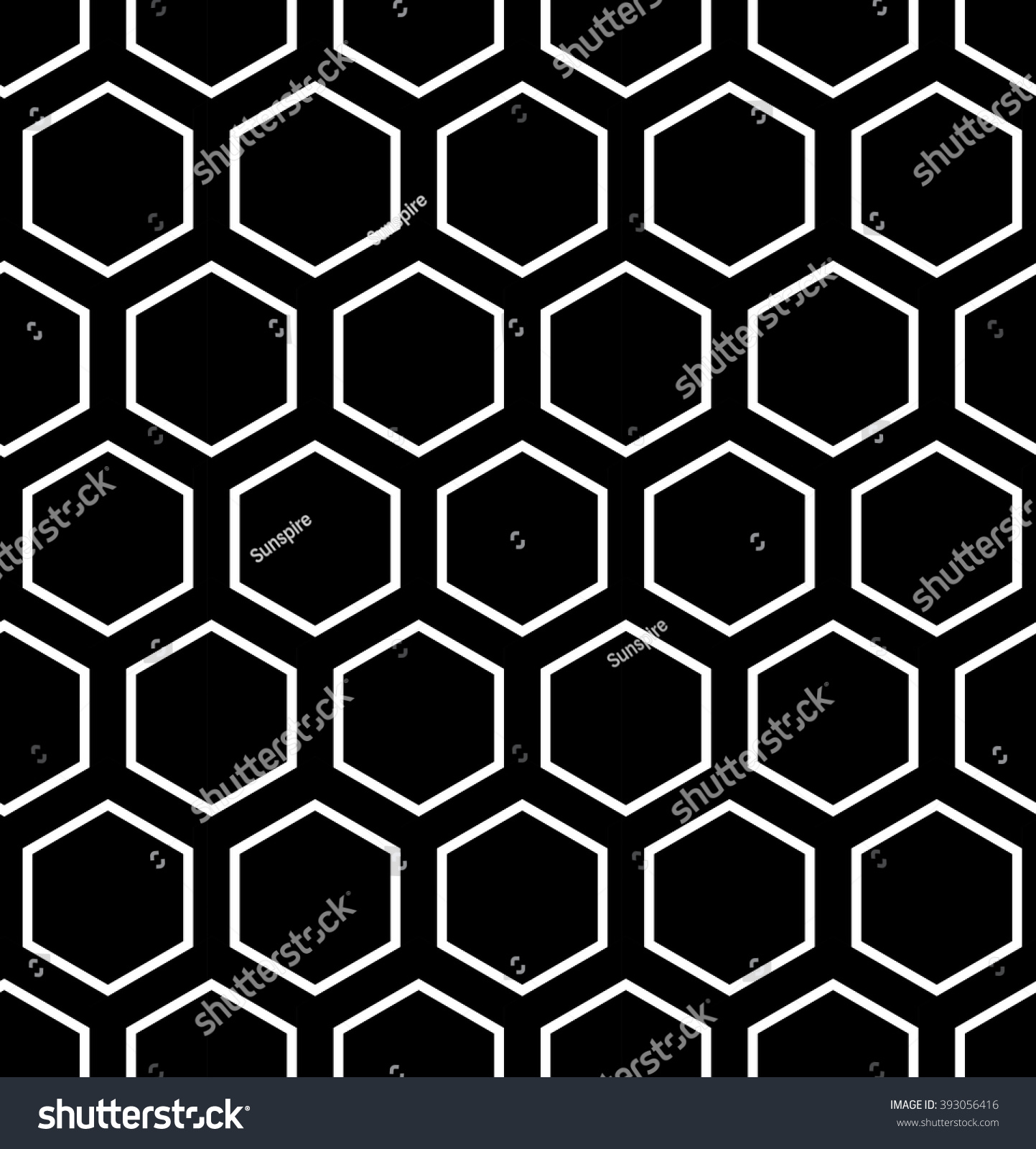 Vector Modern Seamless Geometry Pattern Hexagon Stock Vector Royalty