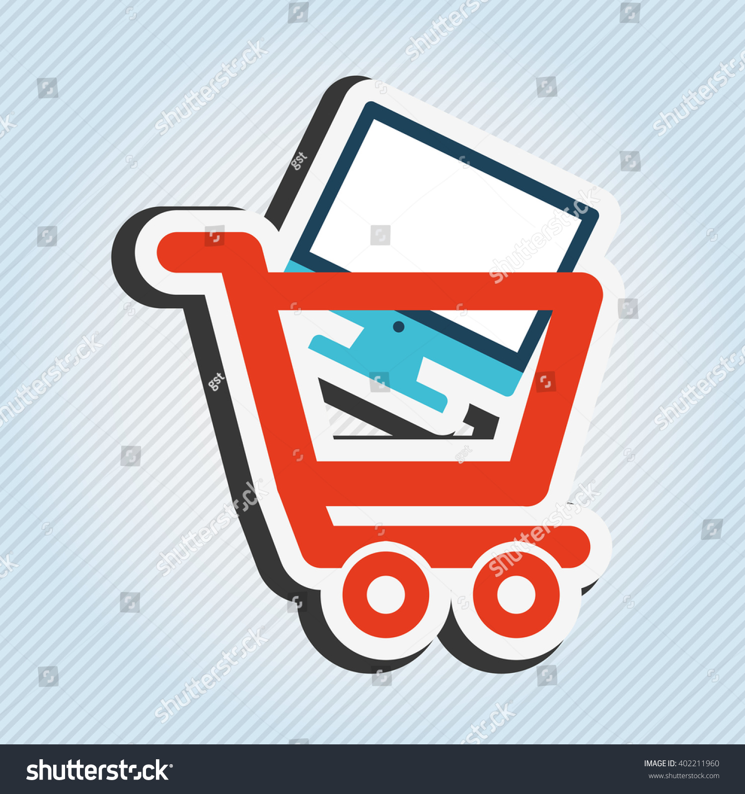 Ecommerce Icon Design Stock Vector Royalty Free Shutterstock