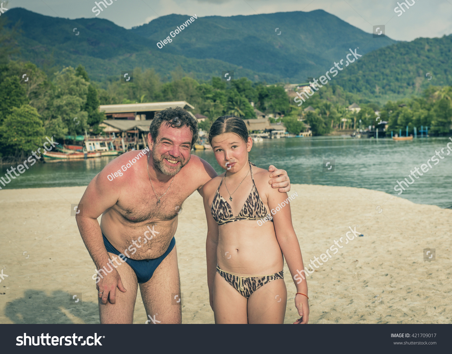 Nudist father dad daughters