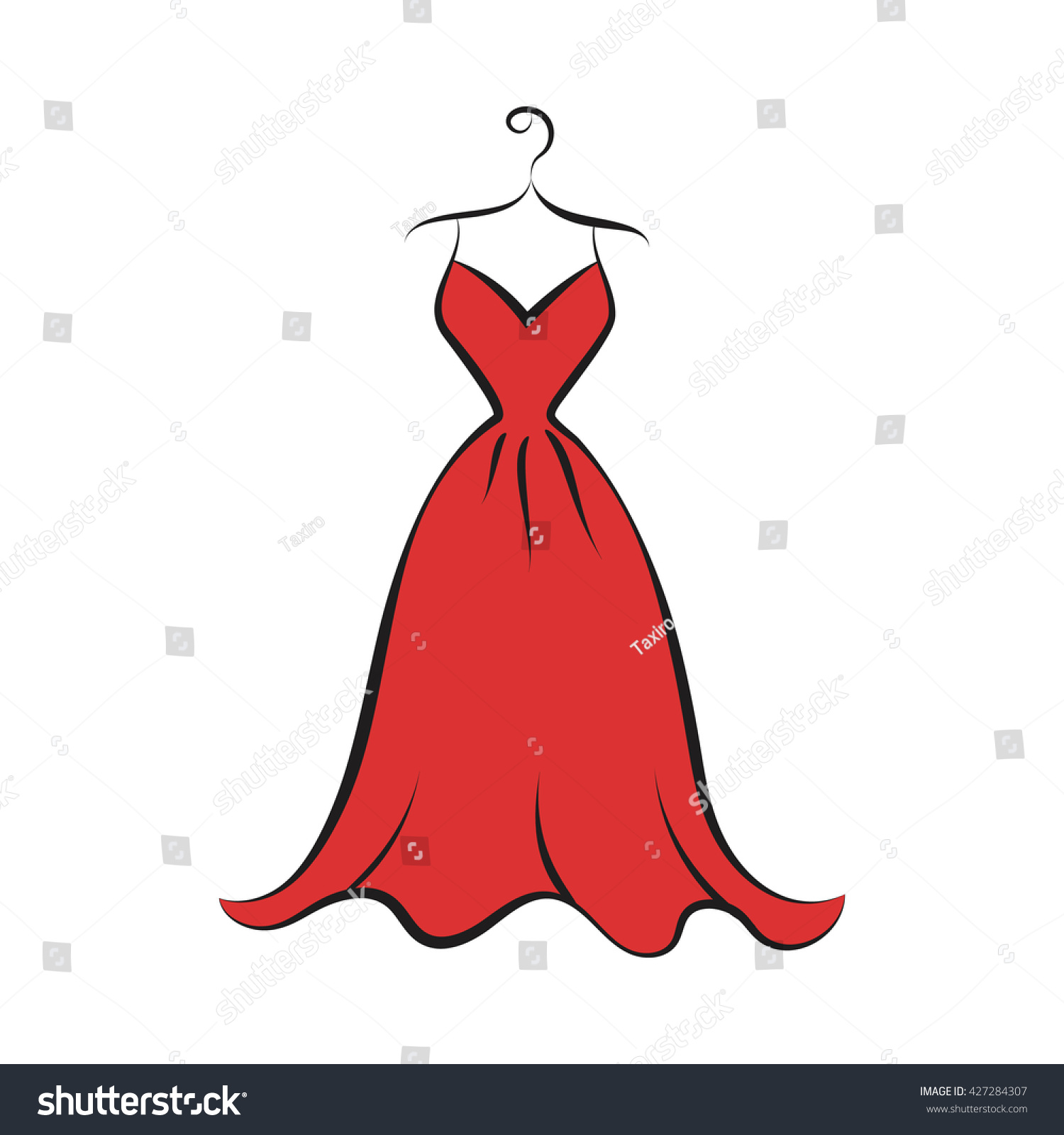 Красное Платье Пнг